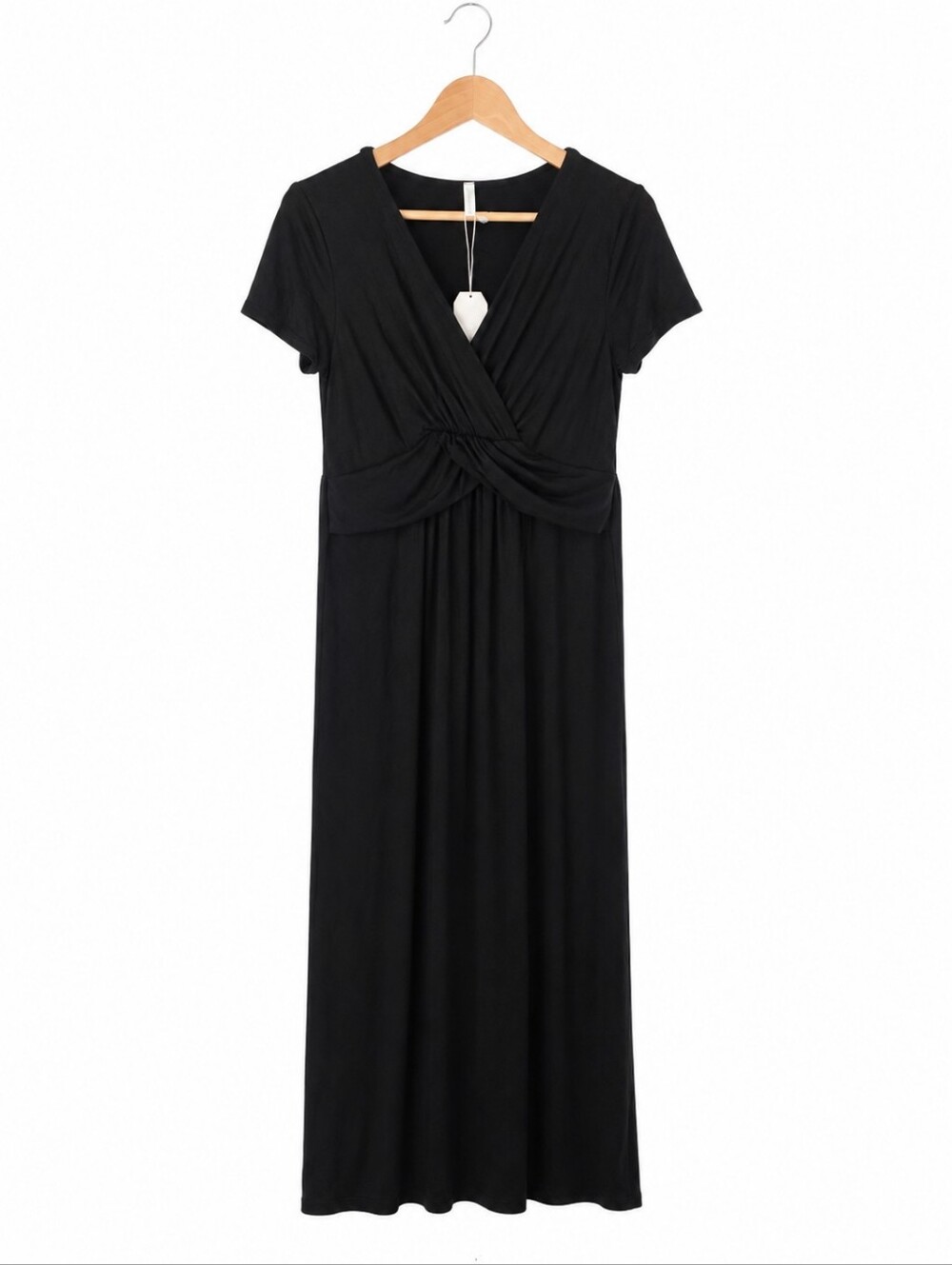 Pinkblush Black Maxi Dress 
Minimalist • Stretchy • Flattering Everyday Dre